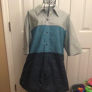 Mens buttoned down shirt.